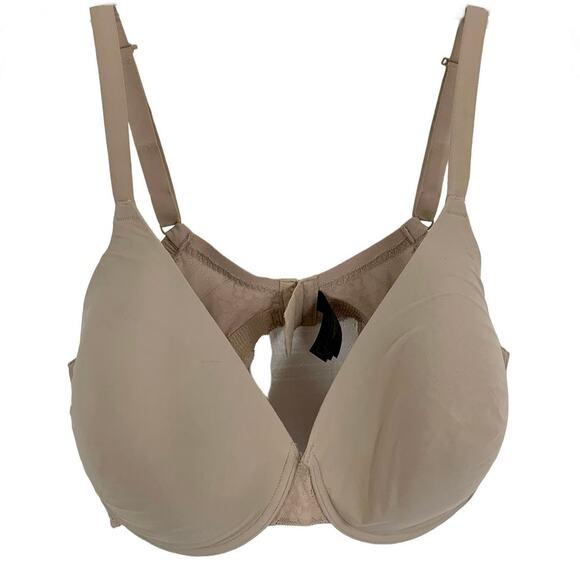 Natori Other - Natori Bra Padded Underwire Lace Adjustable Straps Brown Nude Women Size 38G